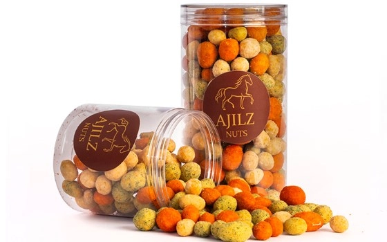 بادام زمینی روکش دار