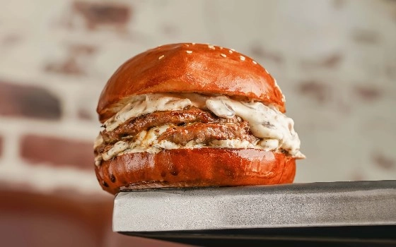 Mushroom burger