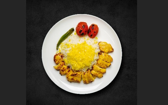 چلو جوجه کباب بدون استخوان گیلار