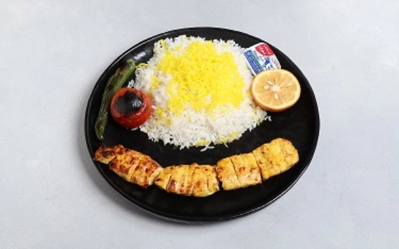 چلو جوجه زعفرانی