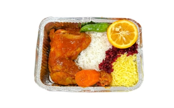 زرشک پلو با مرغ (اکونومی)