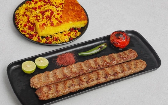 ته چین کوبیده 2سیخ