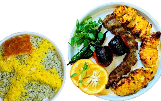 سبزی پلو با وزیری