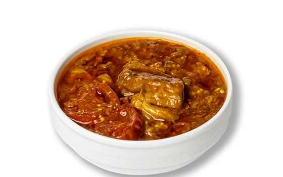 غوره بادمجان  بدون مرغ