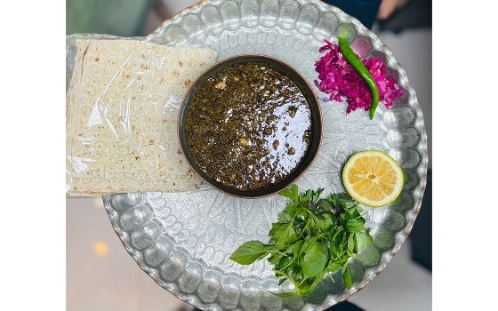 خوراک قورمه سبزی(بدون چلو)