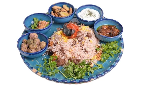 پلوکباب مخلوط
