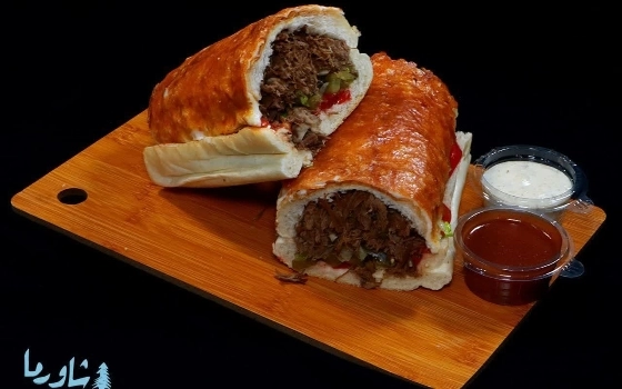 قارچ برگر اسنک