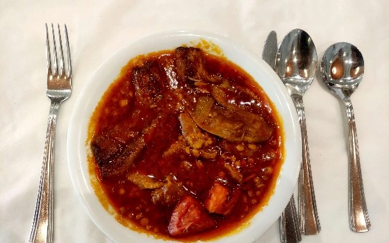 قیمه بادمجان