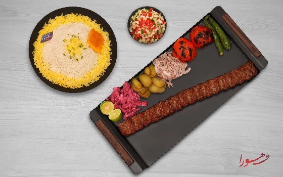 چلولقمه زعفرانی