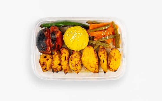 خوراک جوجه کباب اکونومی