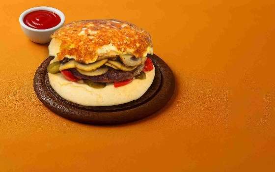 قارچ برگر اسنک
