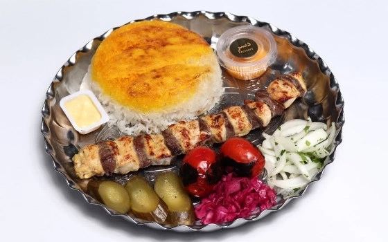 چلو کباب بختیاری