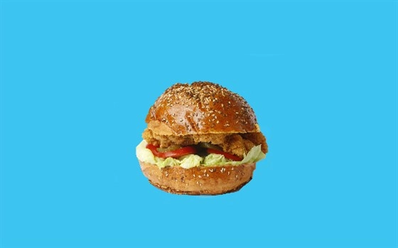 چیکن برگر سوخاری