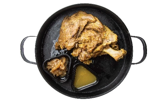 خوراک گوشت سرخ شده دست گوسفندی بدون مخلفات